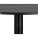 Massie Black Marble Bistro Table
